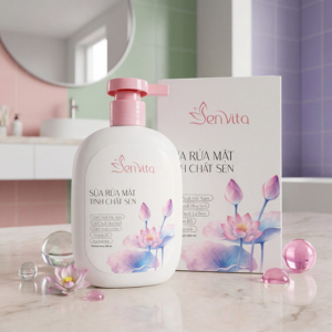 Sữa Rửa Mặt Senvita Tinh Chất Sen